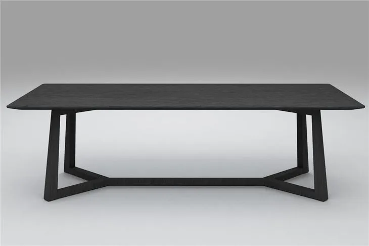 Apartment Medium Solid Wood Dining Table Villa Rectangle Large Dining Table Study Room Desk